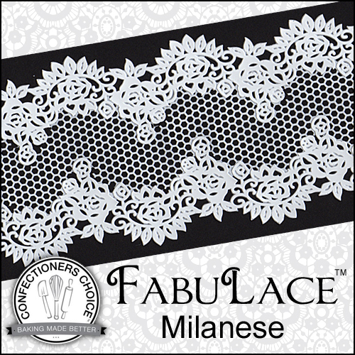 Milanese Fabulace Lace Mat by Confectioners Choice