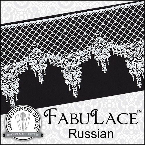 Russian Fabulace Lace Mat by Confectioners Choice