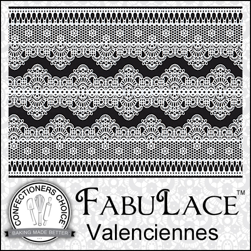 Valenciennes Fabulace Lace Mat by Confectioners Choice