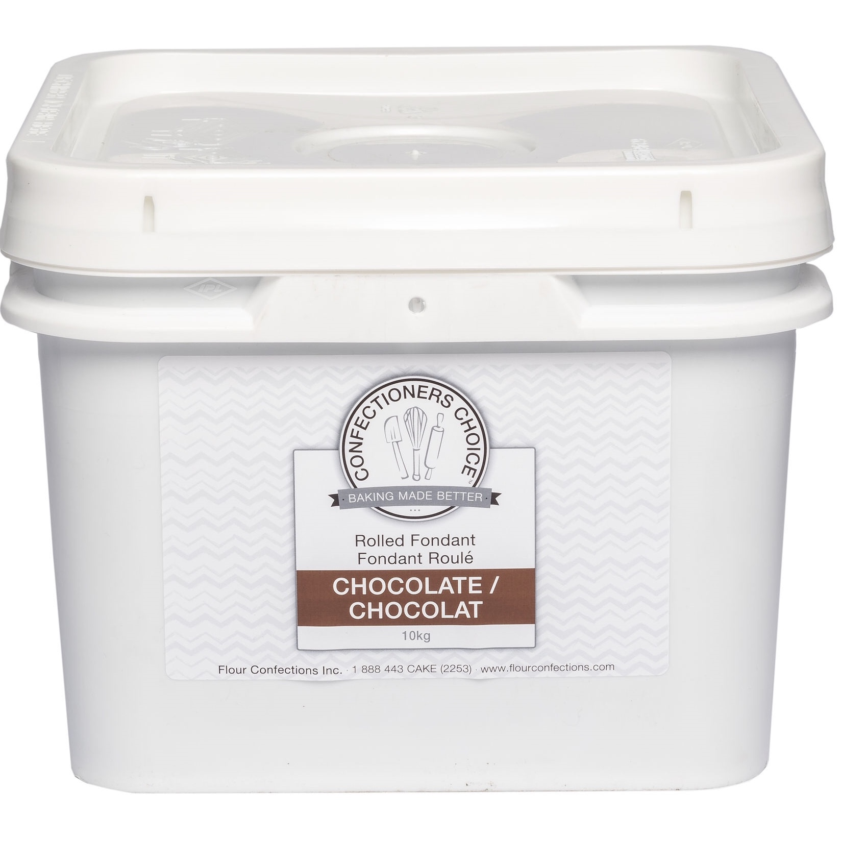 Confectioners Choice *Chocolate* Rolled Fondant 22lbs (10 KG)